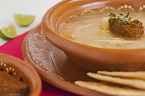 Queretan Adobo in a soup