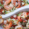 Shrimps to the Vinaigrette