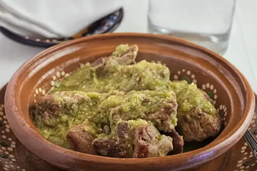 Costillas de Puerco en Salsa Verde
