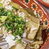 Green Enchiladas with Chicken