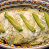 Green Swiss Enchiladas with Chicken