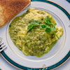 Scrambled Eggs in Green Salsa