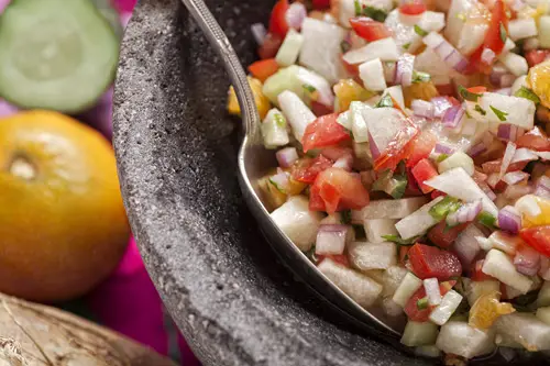 Pico de Gallo con Mandarina