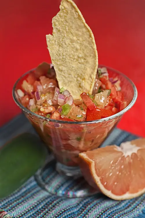 Grapefruit Pico de Gallo