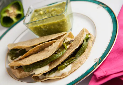 Quesadillas with Peppers