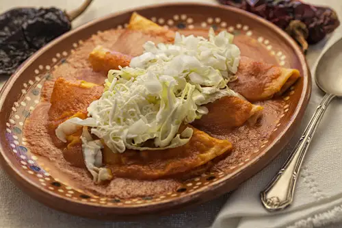 Enchiladas Rojas de Pollo | Cocina Mexicana
